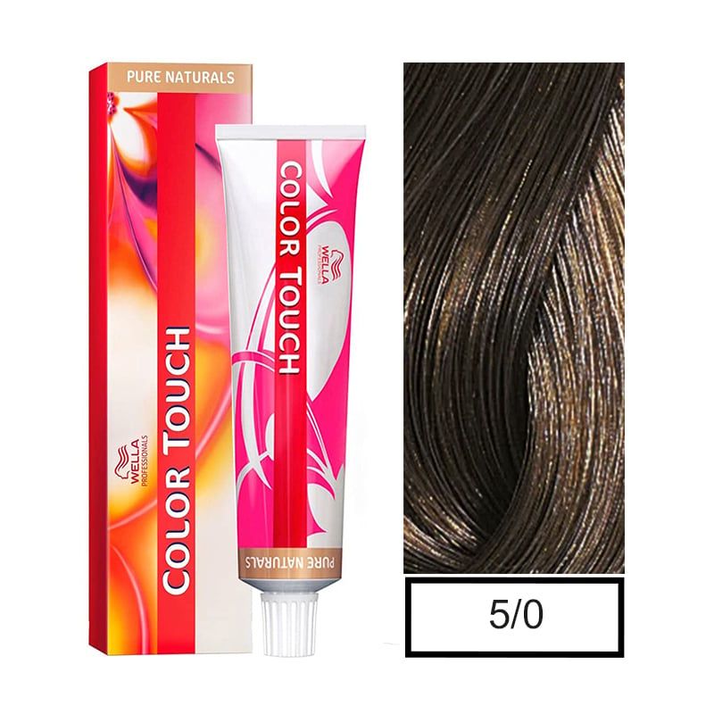 WELLA - Tintura Semipermanente  5/0 Color Touch  Más Oxidante
