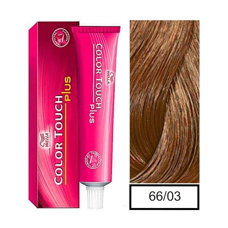 WELLA - Tintura Semipermanente  66/03 Color Touch Plus  Más Oxidante