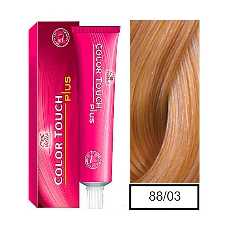 WELLA - Tintura Semipermanente  88/03 Color Touch Plus  Más Oxidante