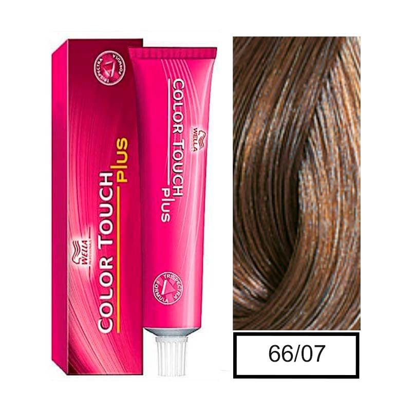 WELLA - Tintura Semipermanente  66/07 Color Touch Plus  Más Oxidante
