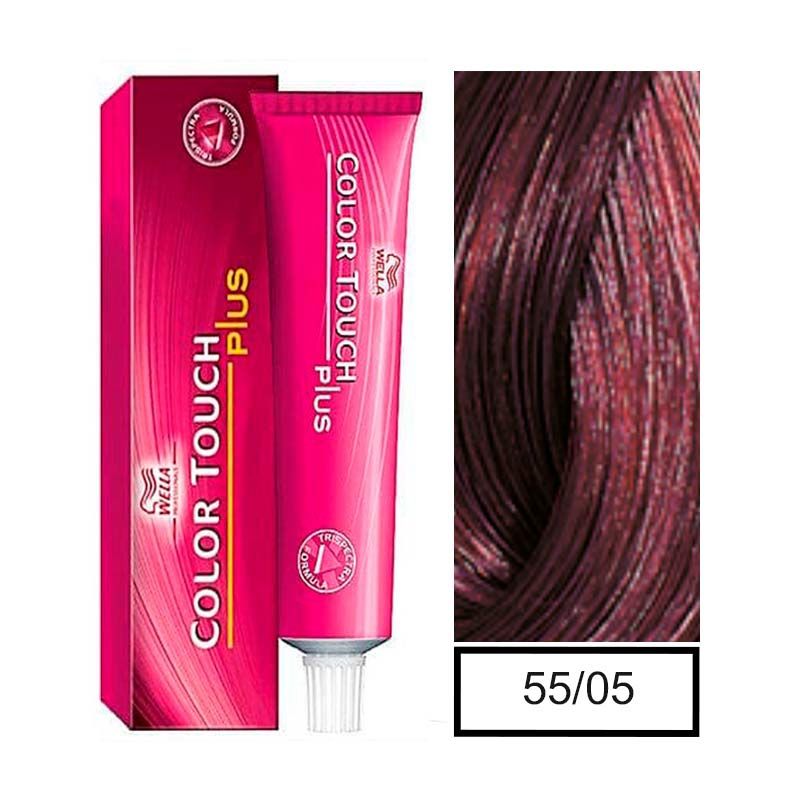 WELLA - Tintura Semipermanente  55/05 Color Touch Plus  Más Oxidante