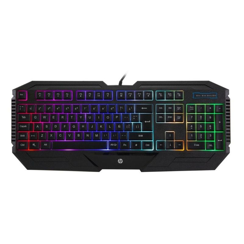HP - K110 Teclado Rgb - Negro