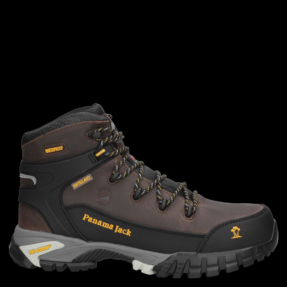 PANAMA JACK - Zapato de Seguridad Hombre Café Panama Jack