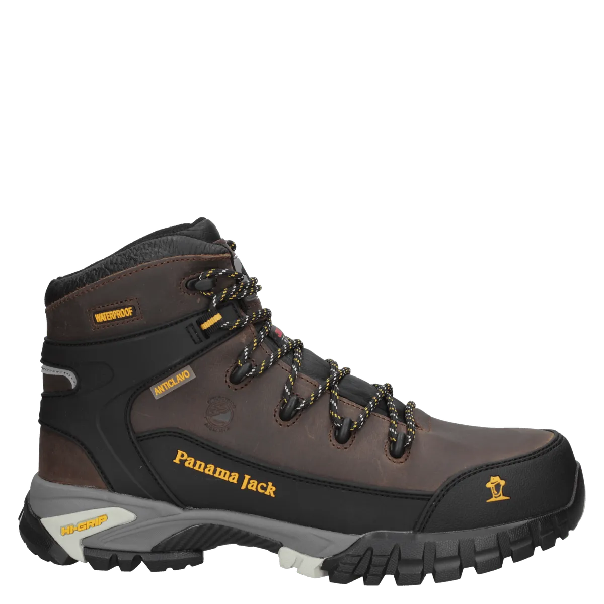 PANAMA JACK - Zapato de Seguridad Hombre Café Panama Jack