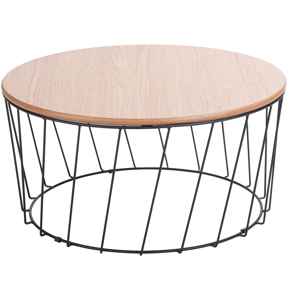 WHITE MARKET - Mesa de Centro Valencia Color Cafe