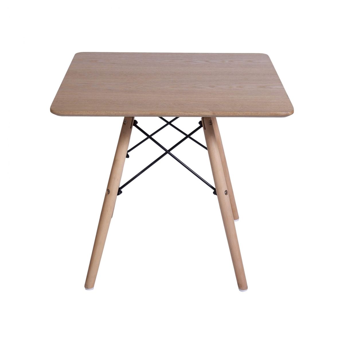 WHITE MARKET - Mesa Lateral Eames madera Cuadrada