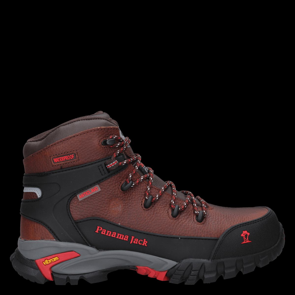 PANAMA JACK - Zapato de Seguridad Hombre Café Panama Jack