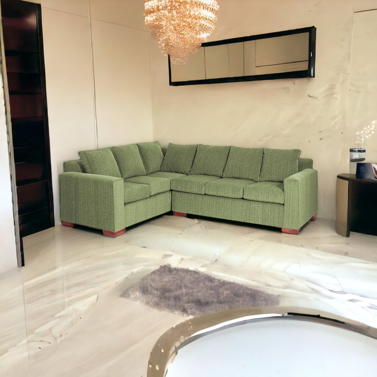 Seccional Star Chenille Verde Olivo