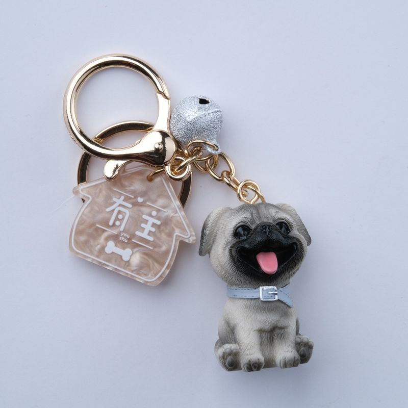 GENERICO - Llavero  KuteKawaii Perrito Pug…