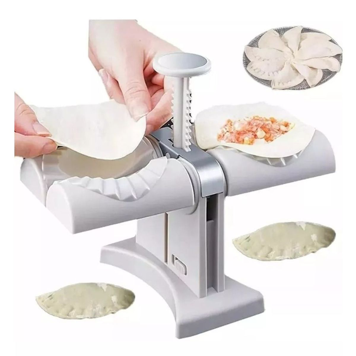 GENERICO - Molde Maquina Prensa Para Empanadas Manual Cocina Sellado