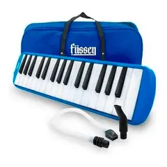 FUSSEN - Teclado Musical Melódica 32 Azul