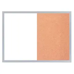 DATAZONE - Pizarra magnética blanca corcho 60