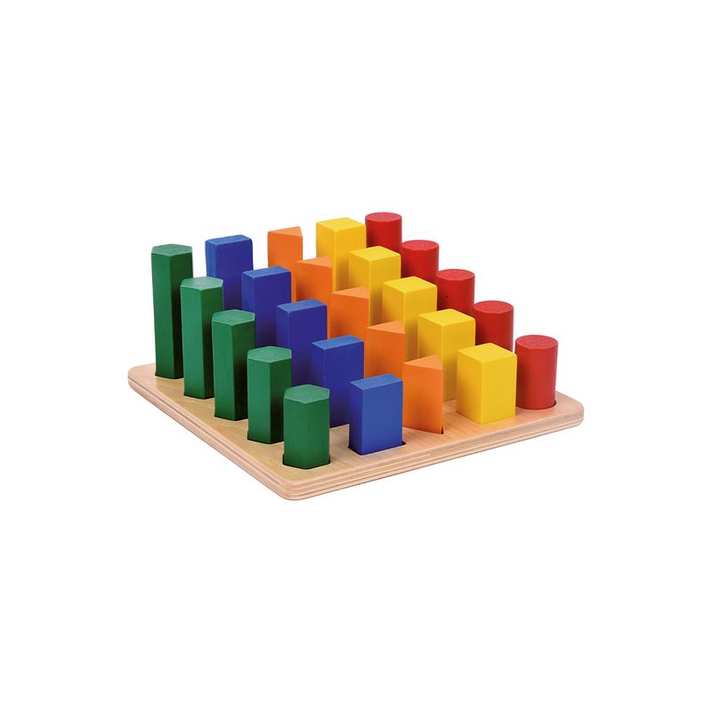 DACTIC - Escala Cuerpos Geométricos Madera