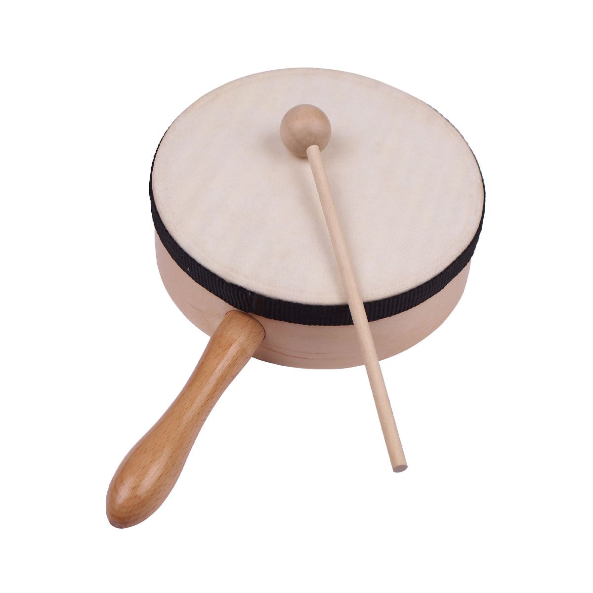 DACTIC - Pandero con mango 15 cm