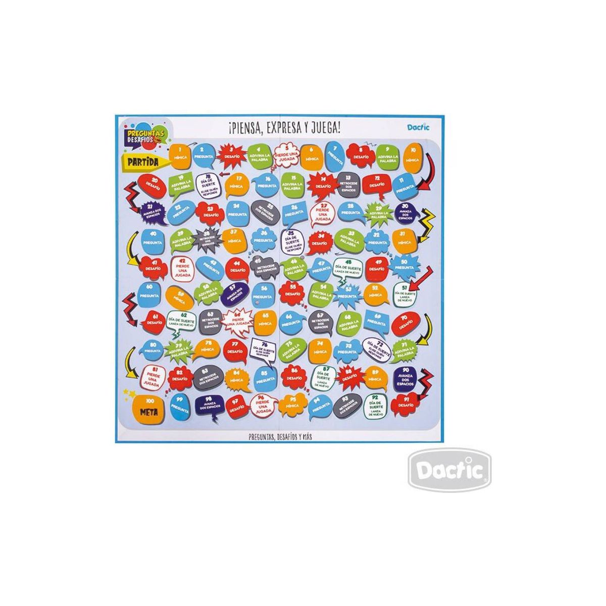 DACTIC - PREGUNTAS DESAFÍOS Y MÁS