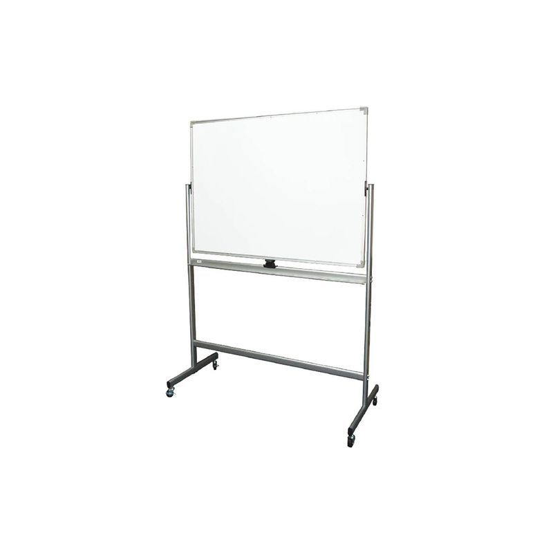 DATAZONE - PIZARRA CON PEDESTAL DE DOBLE CARA 90X180 CM