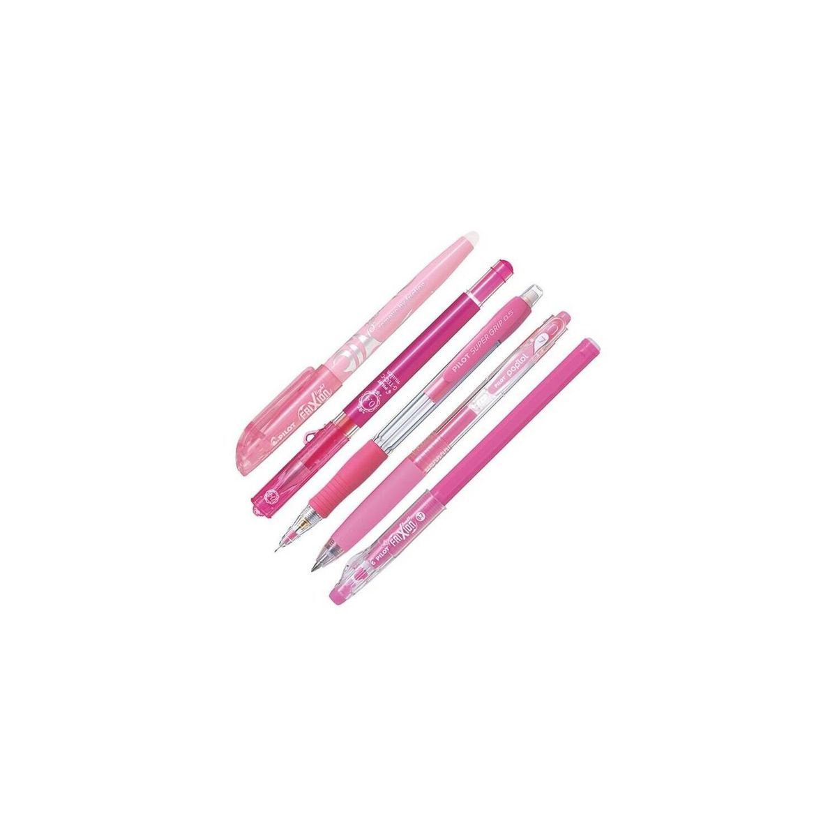 PILOT - Set rosado 5 unidades