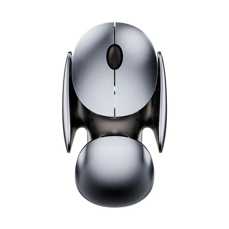 XUNDD - Mouse Inalambrico Aluminio Con Click Silencioso Recargable