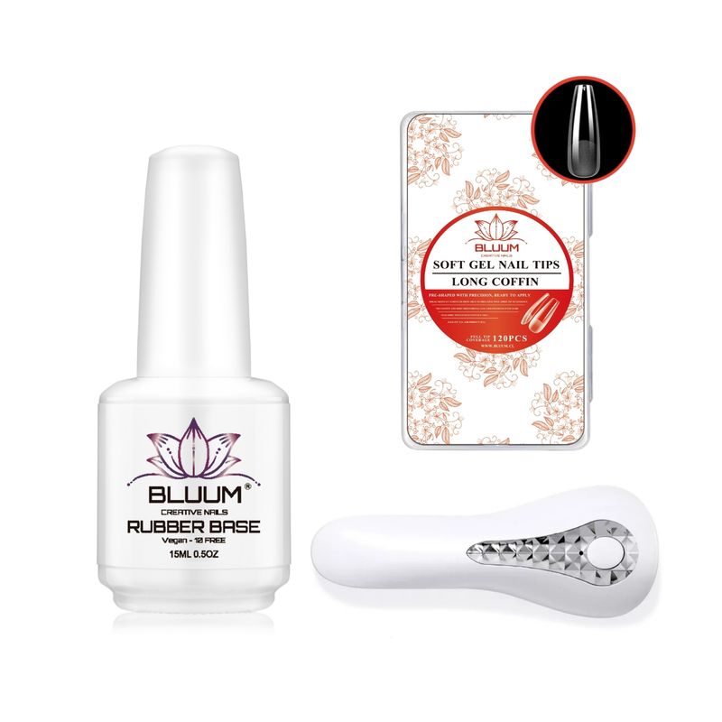 BLUUM - Kit Soft Gel Bluum Long Coffin 120 und
