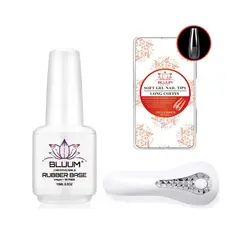 BLUUM - Kit Soft Gel Long Coffin 120 und