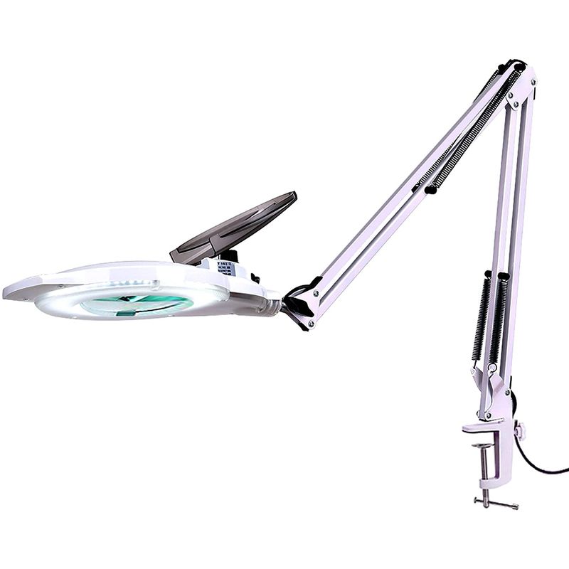 GENERICO - Lampara Con Lupa Luz Led Regulable Ajustable Escritorio Camilla…