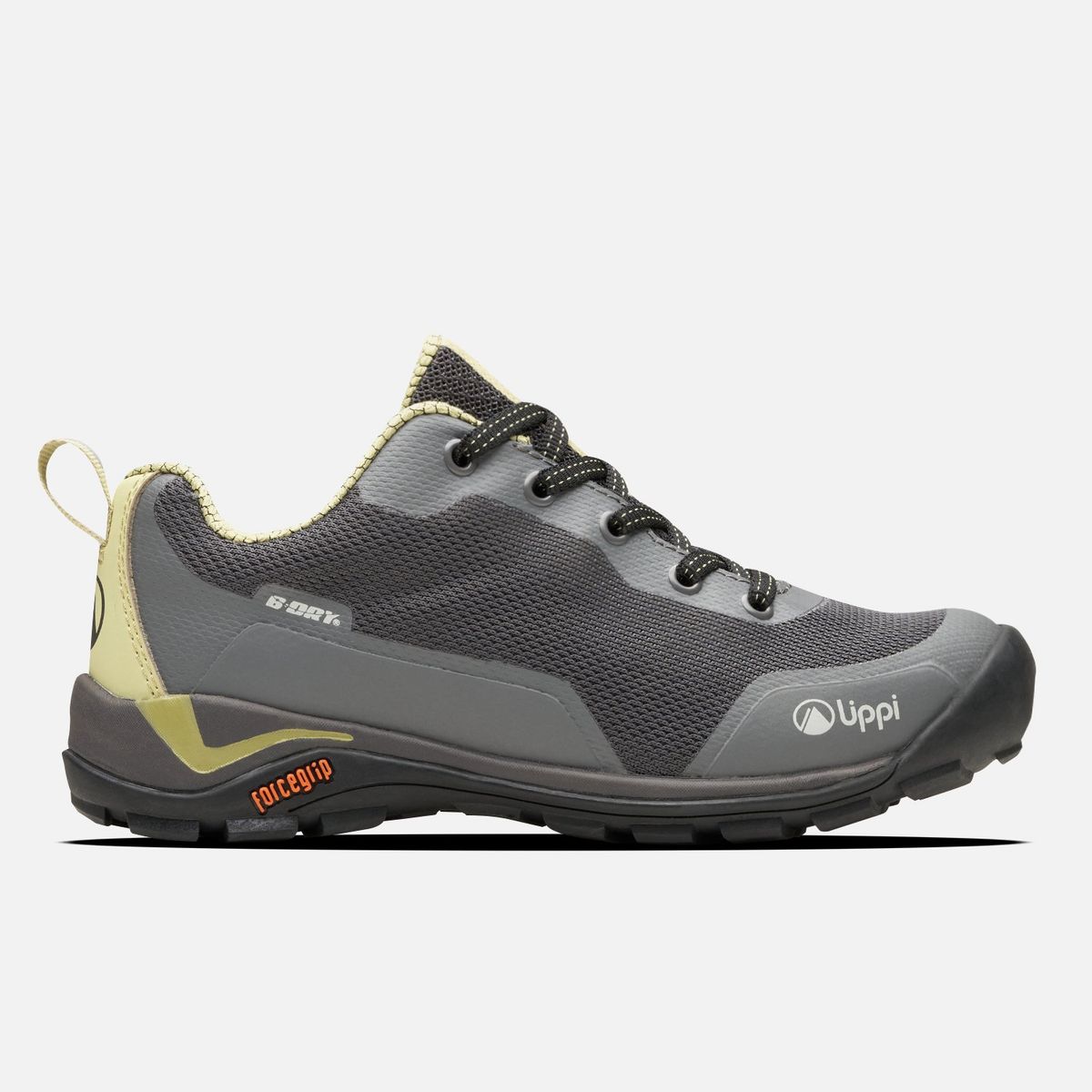 LIPPI - Zapato Niña  Intense Hike Kids Low Grafito Verde Manzana Lippi