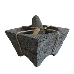 RUSTIK LINE - Mortero de Piedra Artesanal Chico