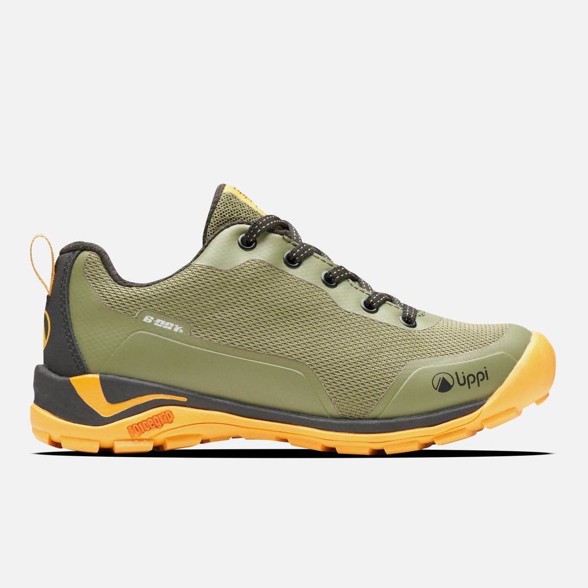 LIPPI - Zapato Niño  Intense Hike Kids Low Verde Mostaza Lippi