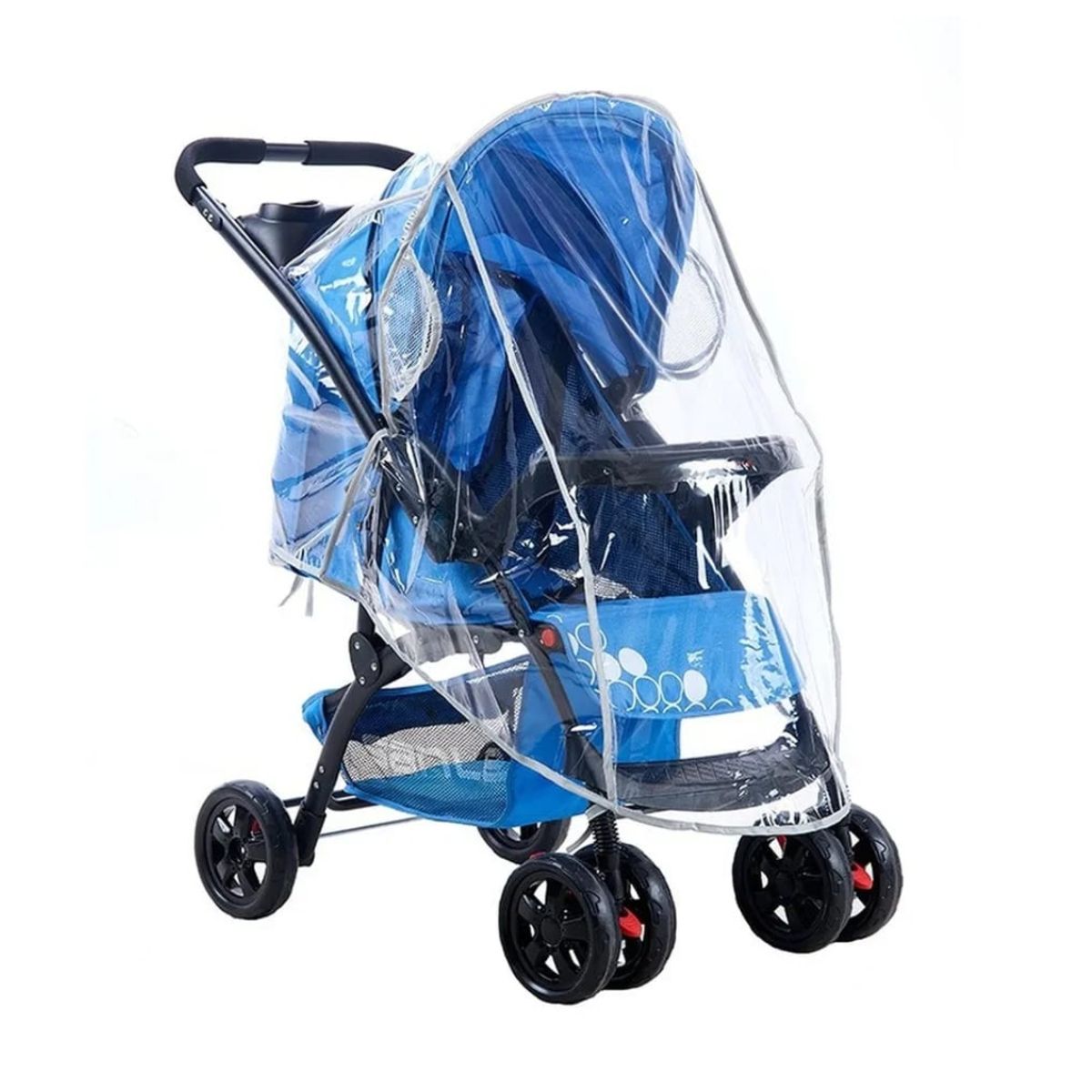 OEM - FUNDA PROTECTORA IMPERMEABLE PARA COCHE BEBE CIERRE MAGICO