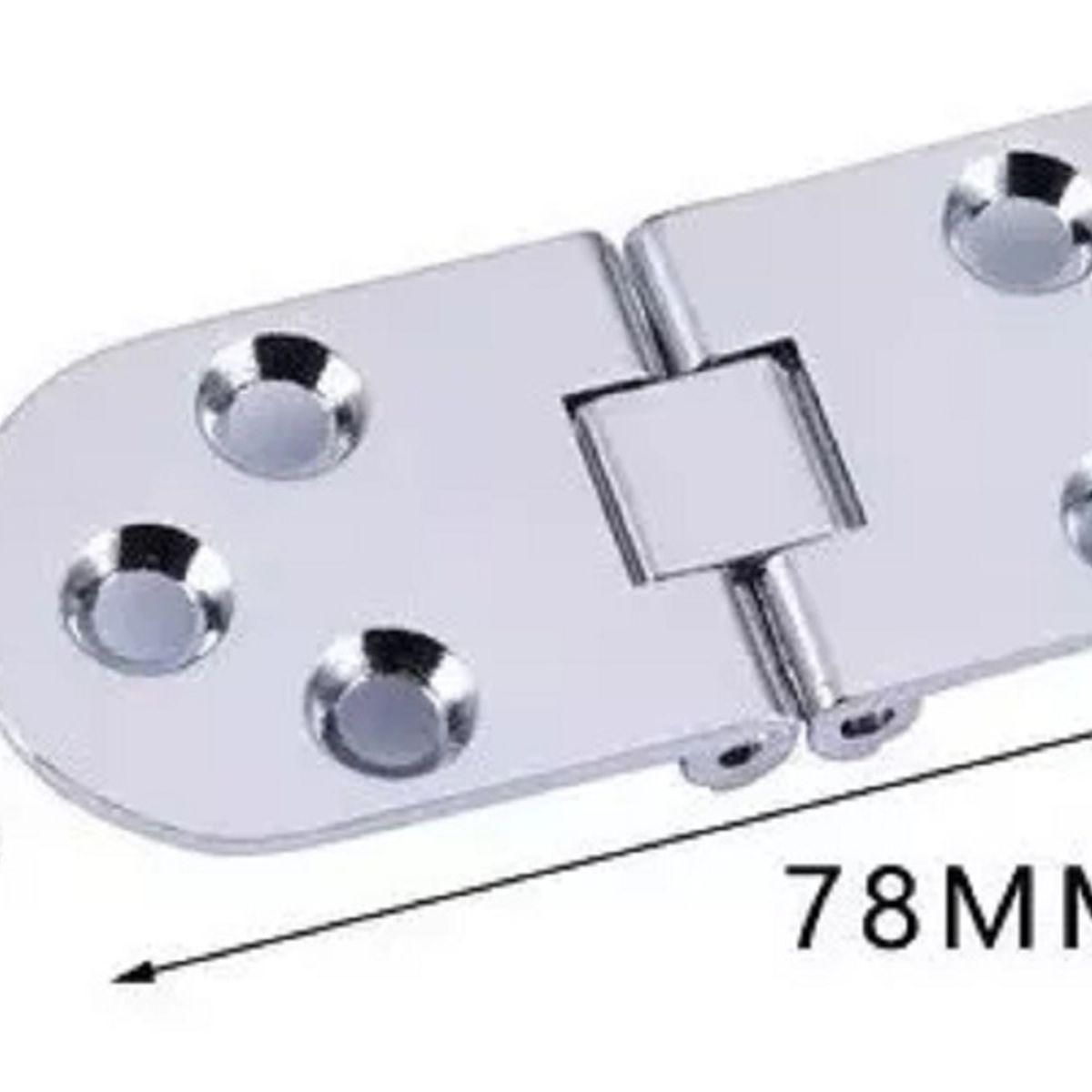 GENERICO - Bisagra Para Puerta Mueble Armario Plegable 180° 4 Unidades…