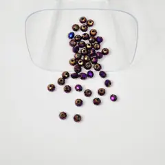 GENERICO - Perlas Morada Metalizado Pequeña