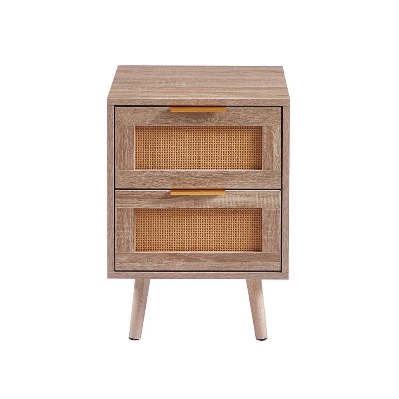 KLIK - Velador Eames Mesh Doble - Madera Oscura Walnut