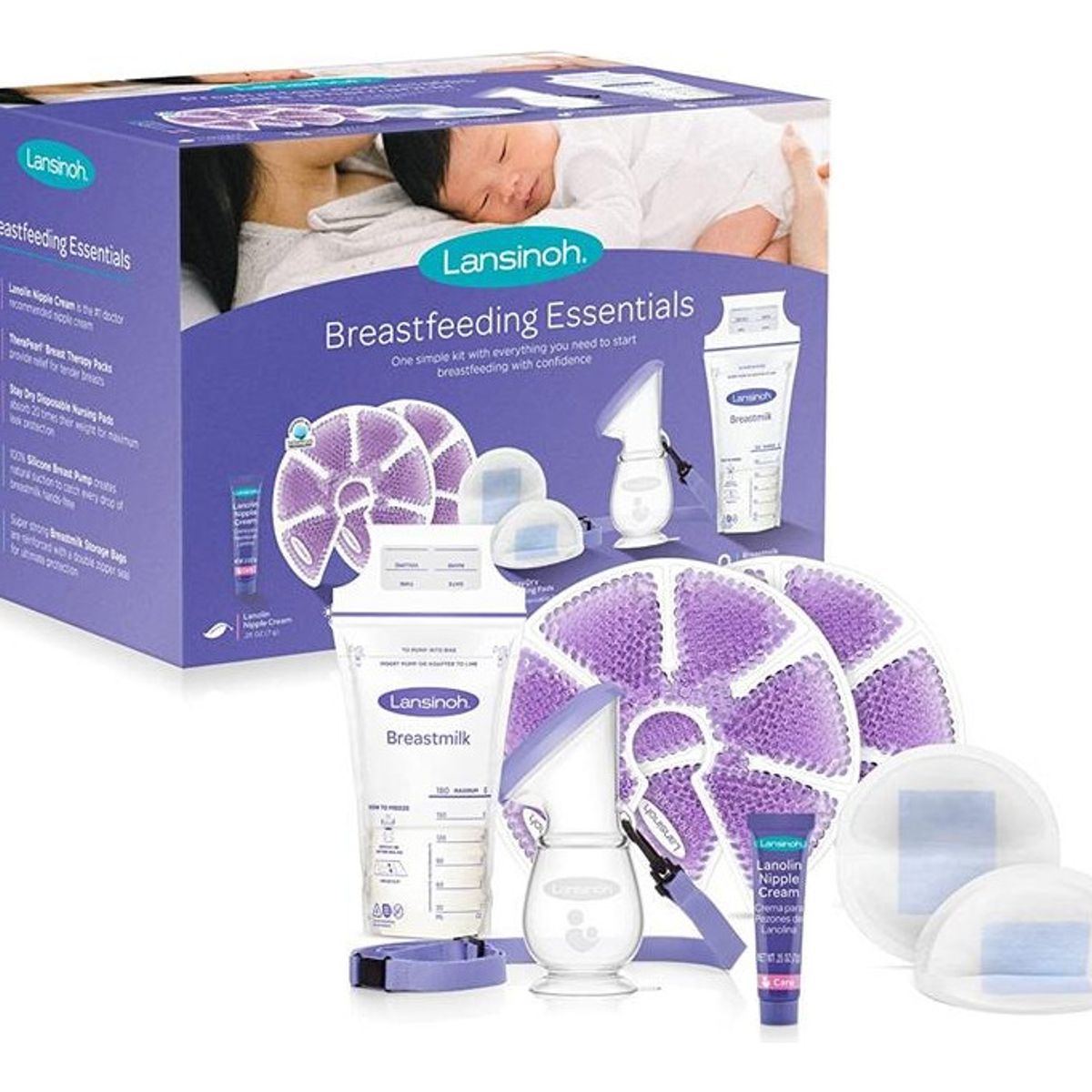 LANSINOH - Essentials - Set para la lactancia materna