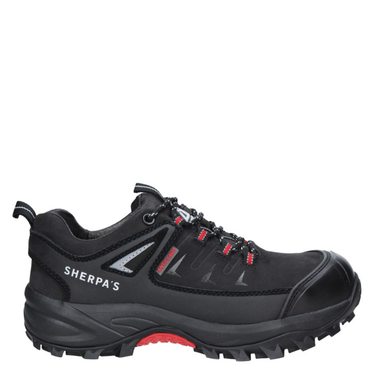 SHERPAS - Zapato de Seguridad Unisex Negro Sherpas