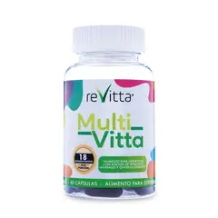 REVITTA WELLNESS - Multivitamínico Multi-Vitta 60 cápsulas