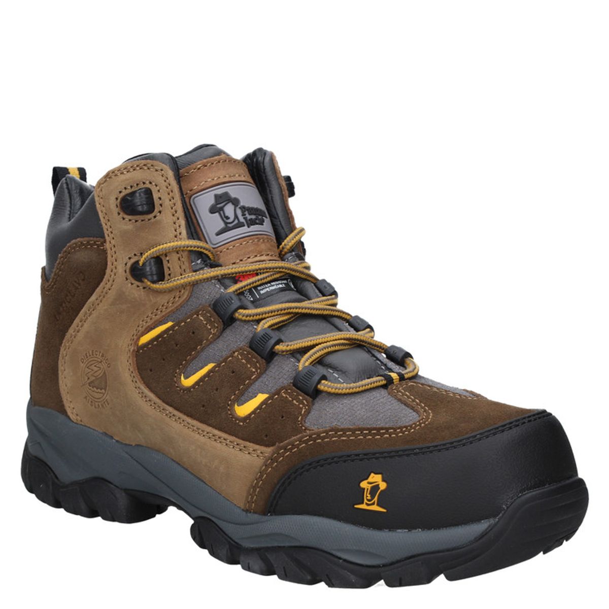 PANAMA JACK - Zapato de Seguridad Hombre Café Panama Jack