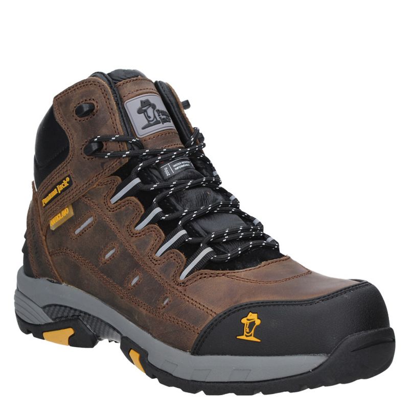 PANAMA JACK - Zapato de Seguridad Hombre Café Panama Jack