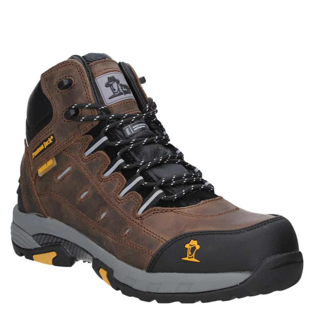 PANAMA JACK - Zapato de Seguridad Hombre Café Panama Jack