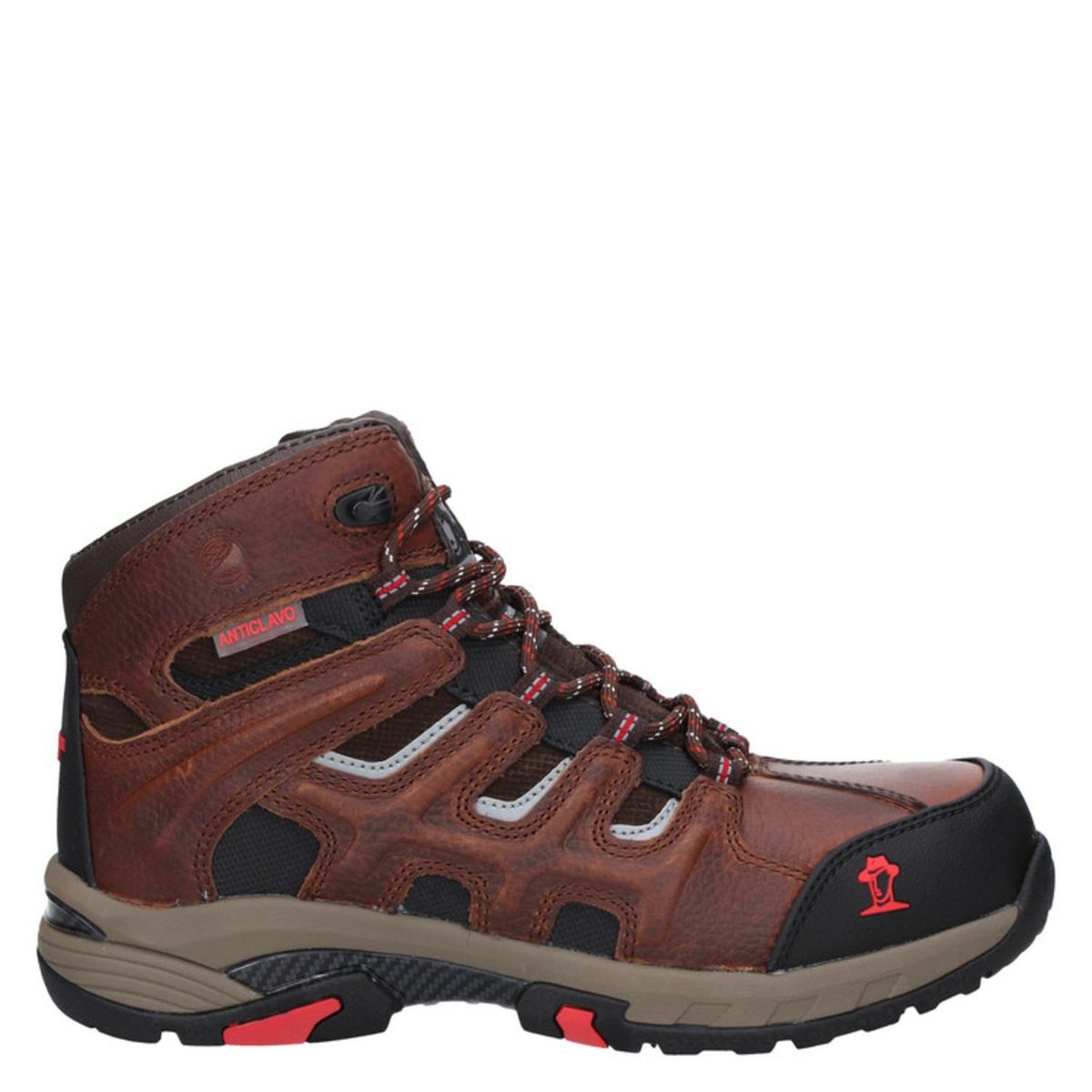 PANAMA JACK - Zapato de Seguridad Hombre Café Panama Jack
