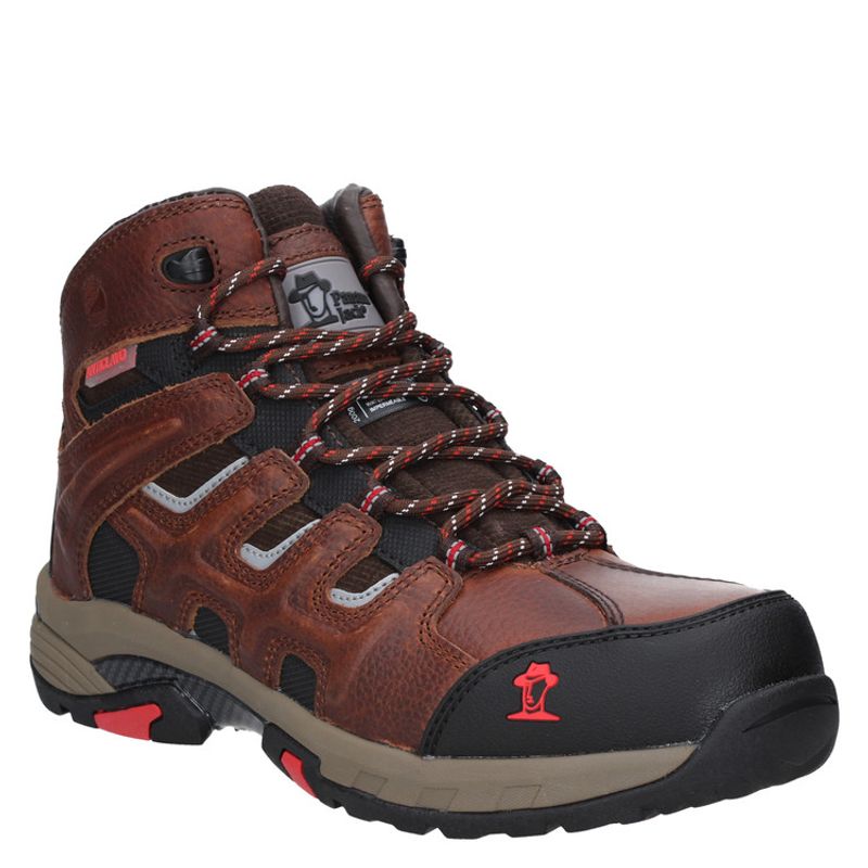 PANAMA JACK - Zapato de Seguridad Hombre Café Panama Jack