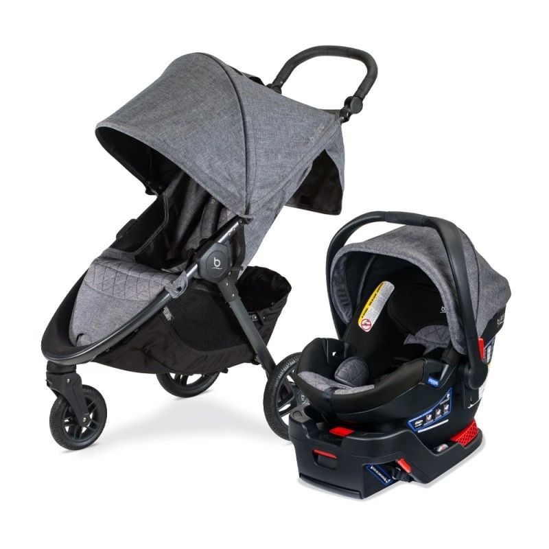 BRITAX - Coche Travel System BRITAX B-Free B-Safe Gen2 Flexfit Vibe