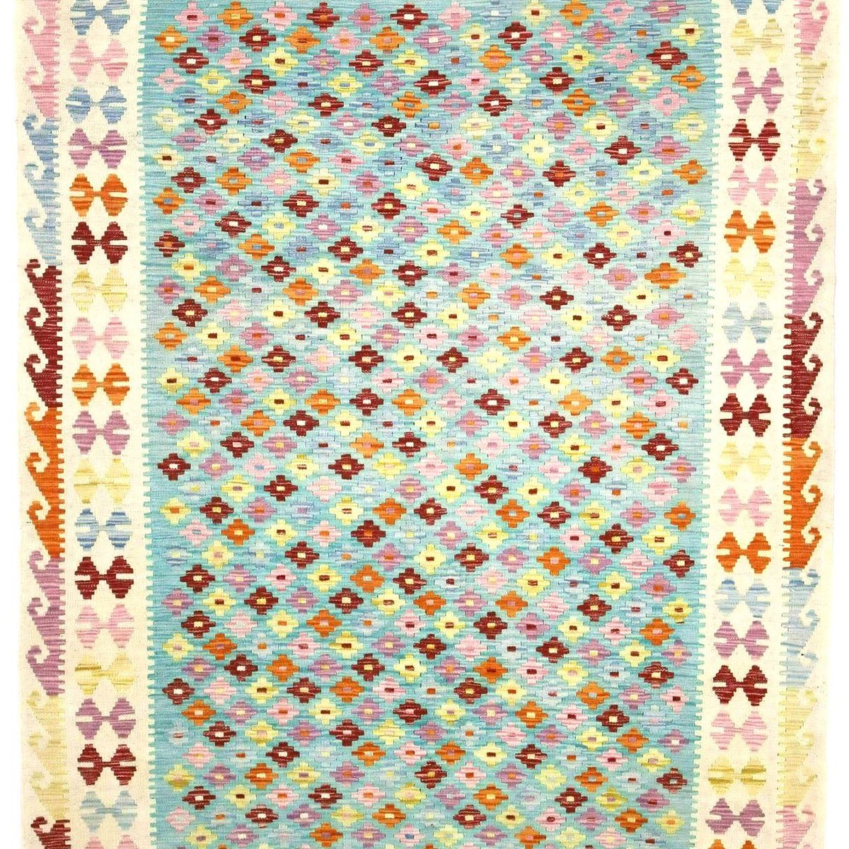 BAZHARS - ALFOMBRA BAZHARS 259X180 CM ARTESANAL KILIM VEGI