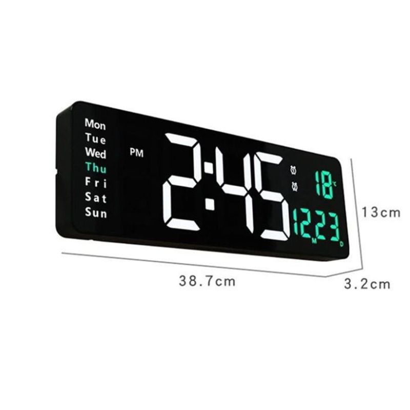 GENERICO - Reloj Led Digital de Pared Con Control….