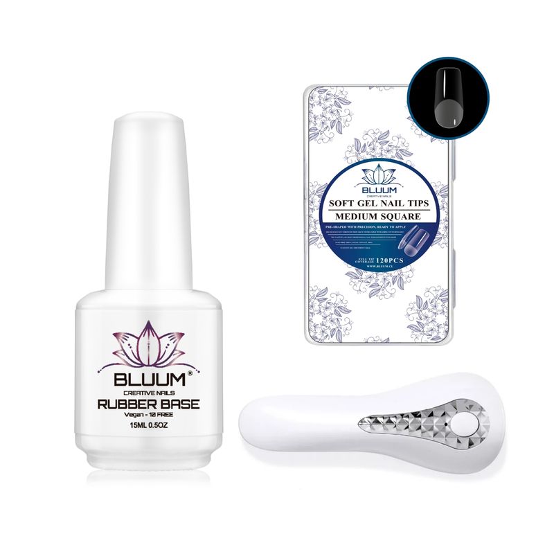 BLUUM - Kit Soft Gel Bluum Mediun Square 120 und
