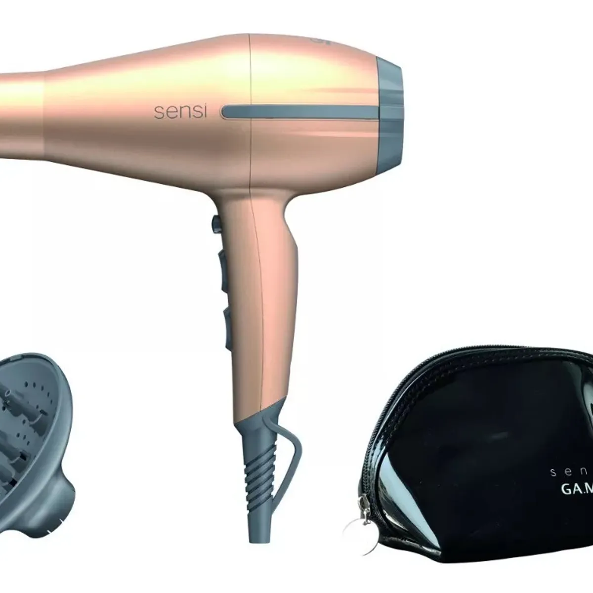 GAMA - Secador De Cabello Gama Tempo 5d Sensi Gold 2200w