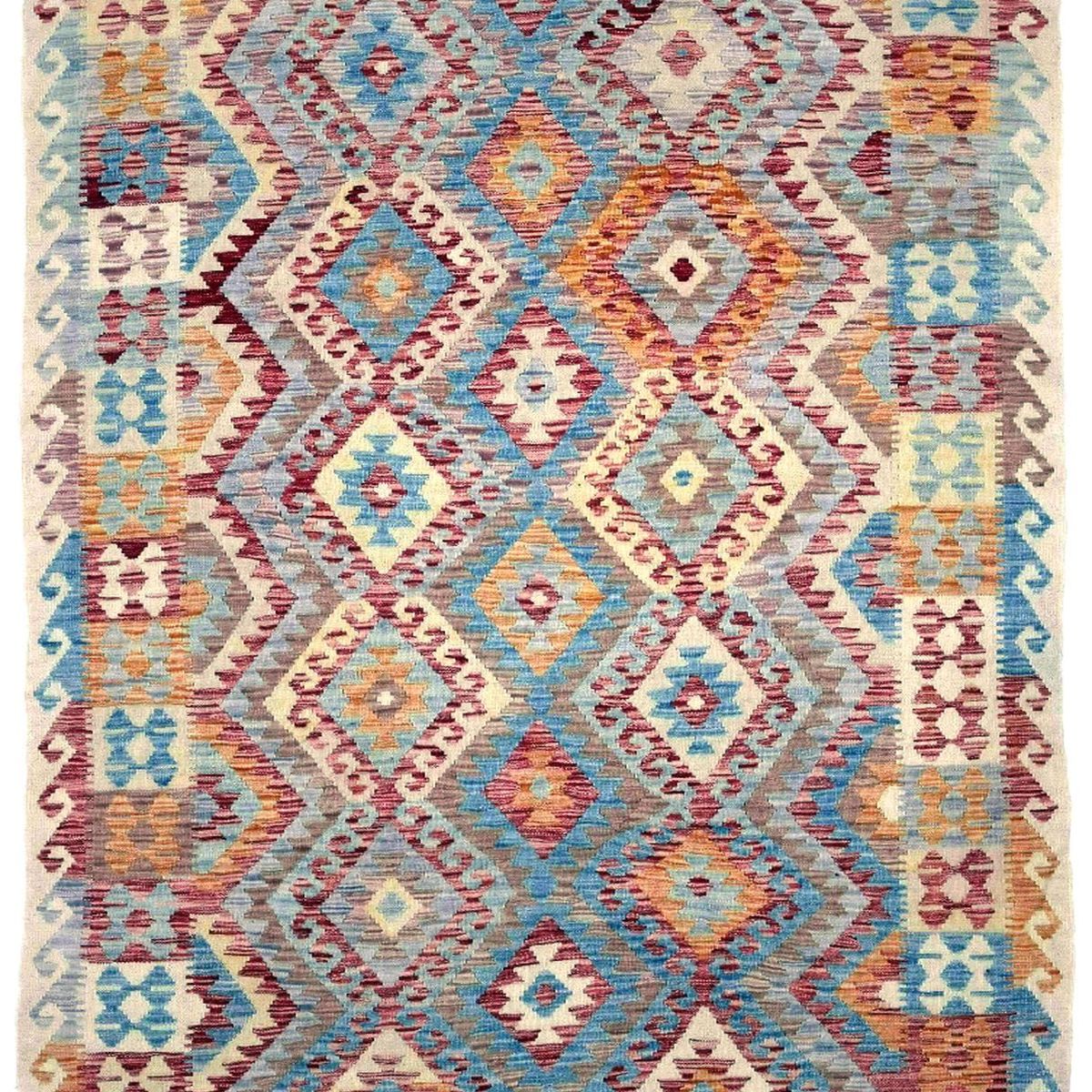 BAZHARS - ALFOMBRA BAZHARS 255X168 CM ARTESANAL KILIM VEGI