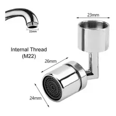 GENERICO - Pack X2 Grifo Llave Cocina Agua Adaptador Llave 360º…