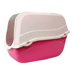 MARBEN PETS - Marben Baño Sanitario Romeo Para Gatos Con Filtro - Rosa.