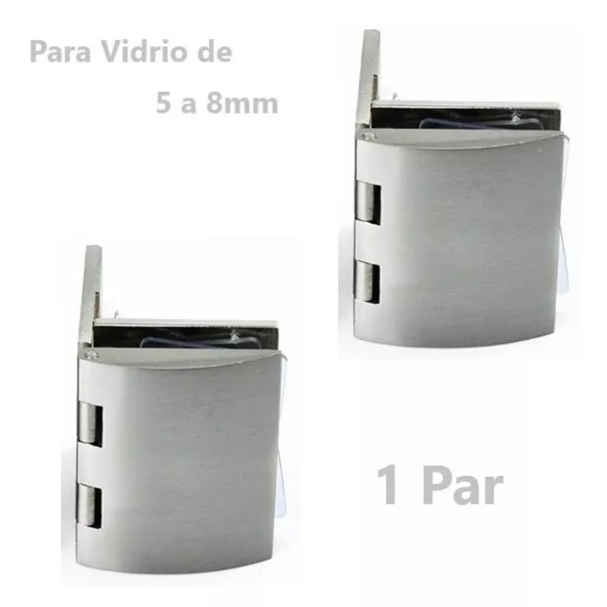 GENERICO - Bisagra Para Puerta De Vidrio 5 A 8mm 1 Par…