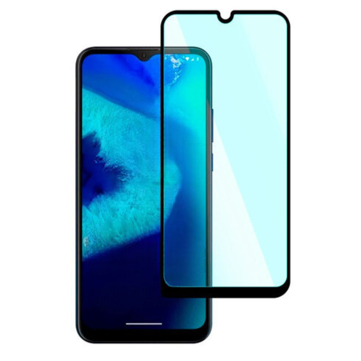 GENERICO - Lamina Mica Vidrio Templado Completa Para Motorola G8 Power Lite